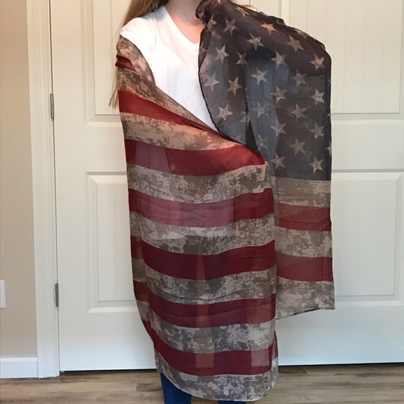 Patriotic Scarf / Wrap / Sarong - Picture 2 of 4